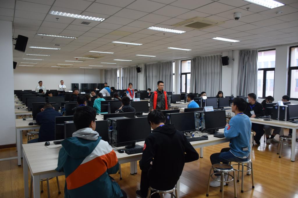 2020年陜西省高職技能大賽雙賽項在我院圓滿舉行，軟件技術開發專業展現風采